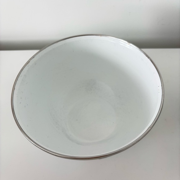 Villeroy & Boch Vintage SET OF TWO French Garden Metal serving Mixing Bowls - Picture 6 of 17